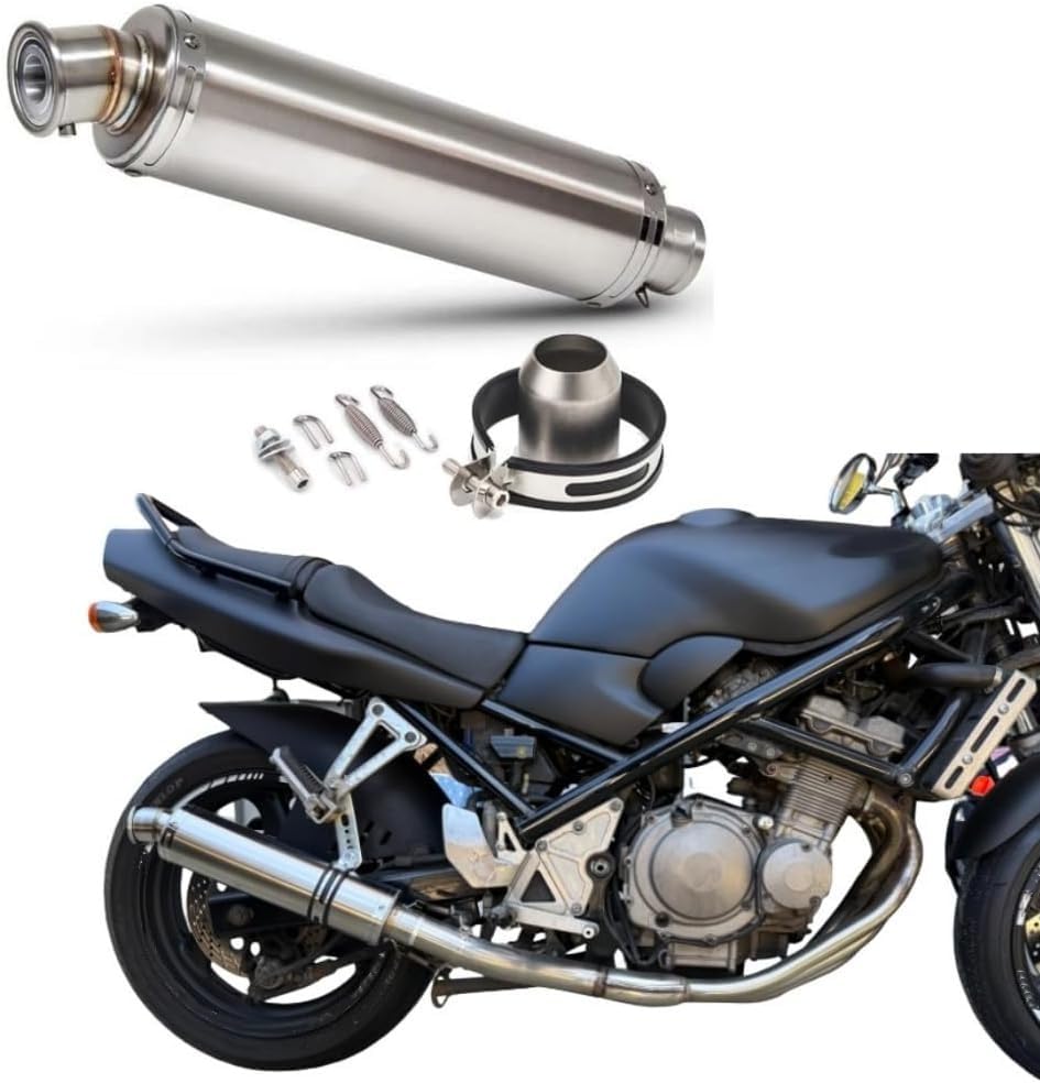 Amazon | Willthinleye Φ50.8mm GP バイクサイレンサー ステンレ